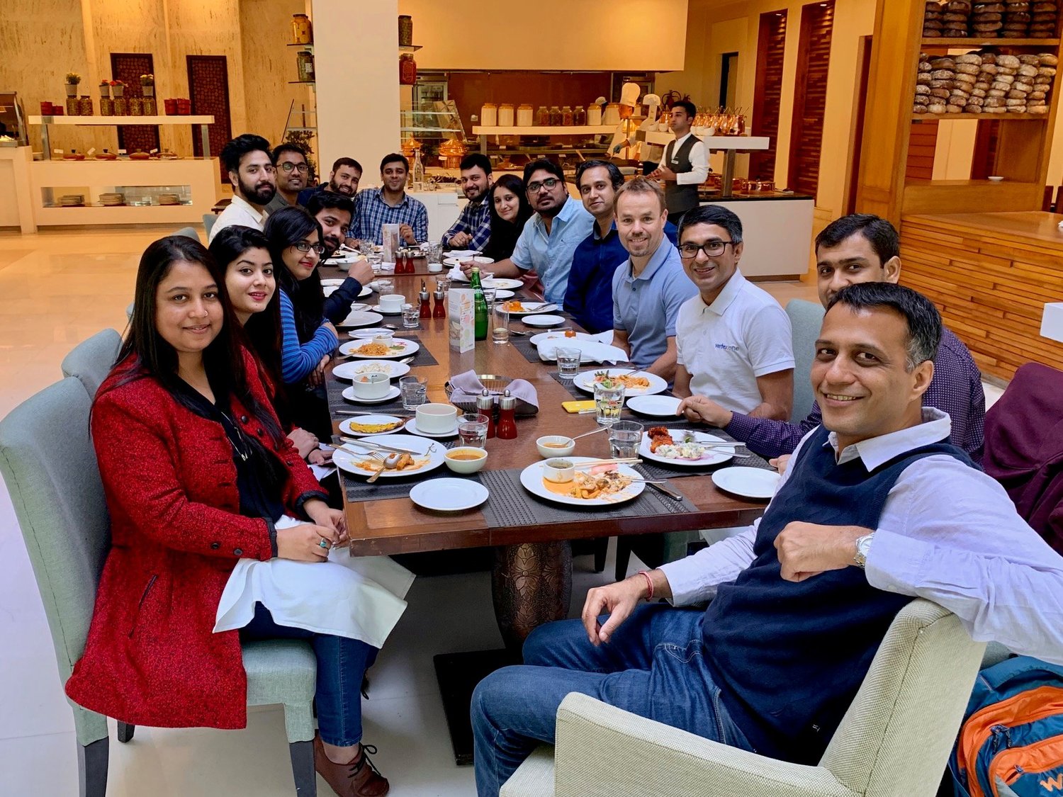 VertexOne SAP India lunch